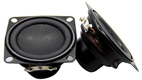 YTtkku 1 Pair 53mm 2 Inch Inside Horn Loudspeaker 4 Ohm 10W Bass Multimedia Small Speakers With Fixing Holes Bass Multimedia