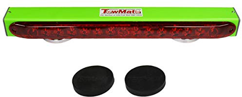 TowMate 22 Wireless LED Tow Light Bar - Lime Green, Magnetic Mount, Battery-Powered, 10+ Hours of Charge, Heavy-Duty Tow Bar for Vehicles | Towing Safety Light | Replacement Light Bar Only | TM22G