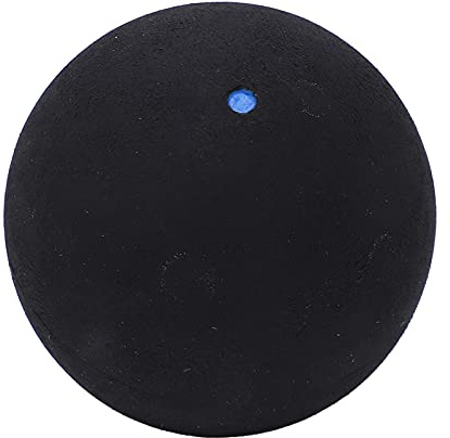 SPYMINNPOO Single Dot Squash, 37mm Single Dot Squash Balls Rubber Squash Racket Balls for Beginner Competition Training(Single)