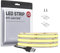 BTF-LIGHTING FCOB COB USB LED Streifen 1m 320LEDs/m Kaltweiß LED Strip DC5V RA>90 ohne Dimmer Flexibel hohe Dichte für TV PC Hintergrundbeleuchtung Schlafzimmer DIY Dekoration Inneneinrichtung