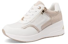 QUEEN HELENA Sneakers Alte con Zeppa Donna X34-37 (X32-28 Bianco, Sistema Taglie Calzature EU, Adulto, Donna, Numero, Media, 39)