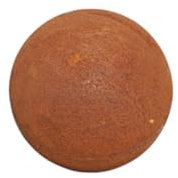 ecosoul Gartendeko Rostkugel aus Metall, 10 cm oder 15 cm Durchmesser, Antik-Design, Gartenkugel für Ganzjährige Dekoration (10cm)