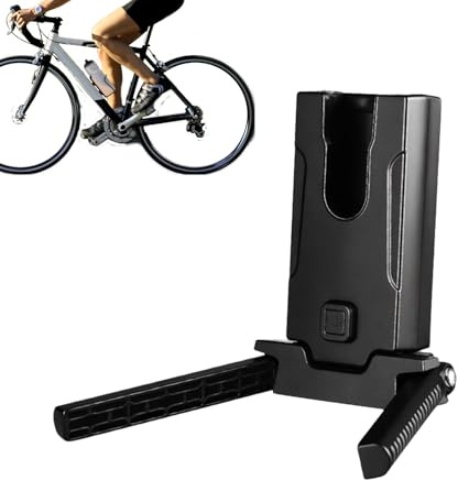 Cavalletto per pedivella per bicicletta, posizionatore verticale stabile, supporto per pedali per mountain bike, urbano, pendolarismo, bici da turismo, facile parcheggio, deposito garage, trail riding