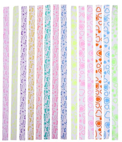DOITOOL Set 840 Strisce Carta Stelline Origami Luminose Materiali per Lavoretti di Carta Colorati e Pieghevole a Forma di Stella Kit Fai da Te per e Studenti Creativi