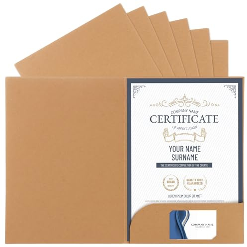 Swylexn 30Pcs Paper Folders with Pockets, Thick A4 Cardboard Folders, Easy Access Paper Files, Easy to Use Square Cut Folders, Durable A4 Document Folder, Folders for Paperwork A4, Presentation