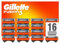 Gillette Fusion5 Men’s Razor Blade Refills, 16 Count, Mailbox Sized Pack, Engineered With Antifriction Blades For Up To 20 Shaves Per Blade Refill