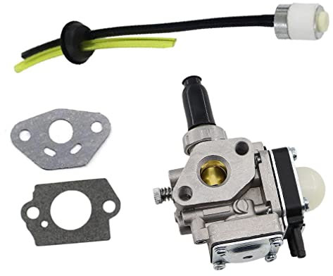 AISEN Carburateur & Tuyau d'alimentation Essence pour Kawasaki TH43 TH48 Débroussailleuse Coupe-bordure