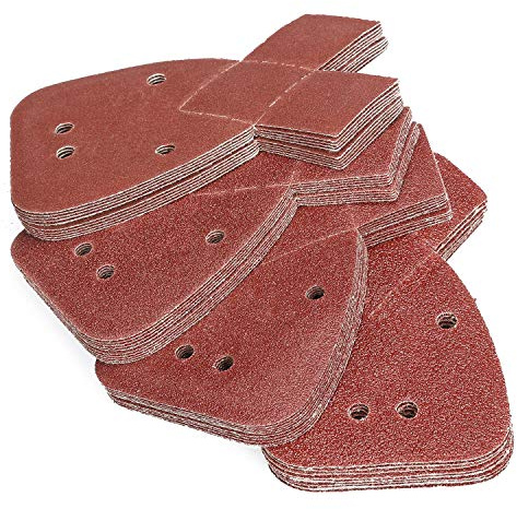 Black Decker Mouse Sander Pads,40 Mouse Sanding Sheets to Fit Black and Decker Detail Palm Sander All Grades 40 Mixed Grit Pack 40 60 80 120 Grits (Size 1(40 60 80 120))