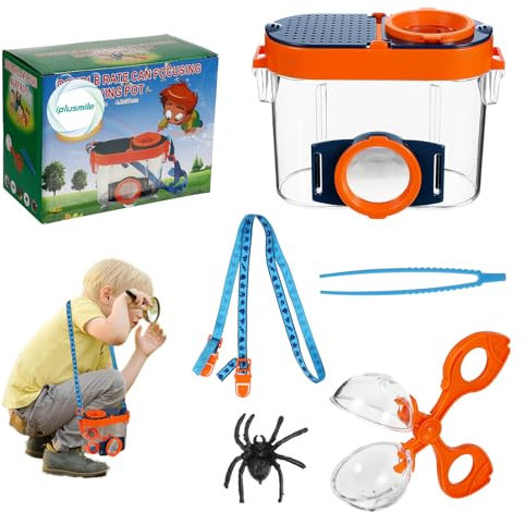 Insekt Viewer Box - Beobachtung Lupe Käfig/Outdoor Bug Catcher Container Pädagogische Erkundungstool für Kinder Jungen Mädchen
