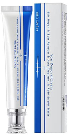 Ingzy Narbensalbe für alte & neue Narben, Narbenentfernungscreme Dehnungsstreifen-Entferner, Akne Narben-Behandlung für Schnitte für Männer & Frauen, Narbencreme Gesicht, Scar Cream