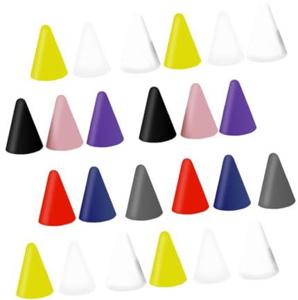 VILLFUL 45 piezas Tapas Protectoras de Silicona para Puntas de Lápiz Óptico Compatible con Apple Pencil y Antideslizantes y Resistentes para Protección y Personalización