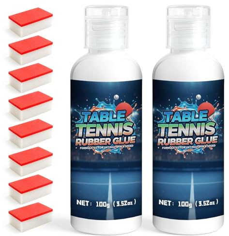1DFAUL Colla da ping pong da 200 ml, ad asciugatura rapida per pavimenti e legni, per montaggio e manutenzione, forte adesione, impedisce il distacco, garantisce stabilità e prestazioni ottimali