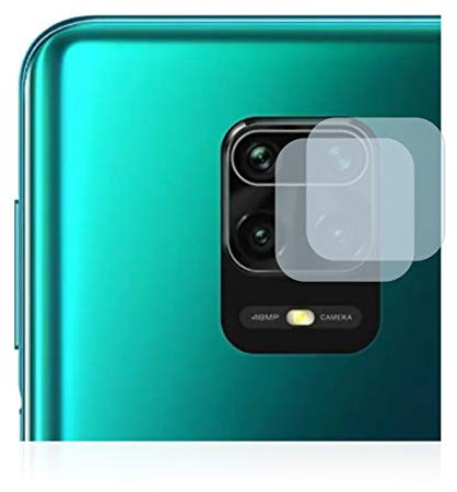 BROTECT Protector Pantalla para Xiaomi Redmi Note 9S / 9 Pro (SOLO Cámara) Protector Transparente (2 Unidades) Anti-Huellas
