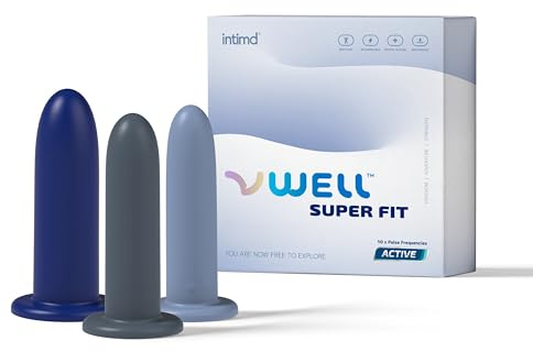 VWELL Superfit Silicone Wands Set for Women, 3 Piece Extra Large (1 Active)