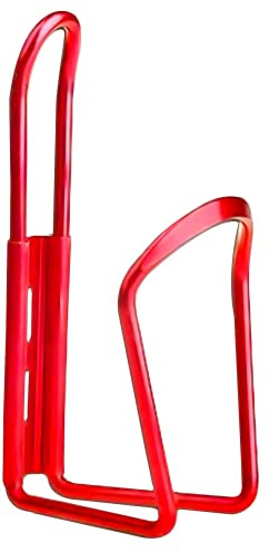 Laxzo ® Bike Water Bottle Cage, Bike Water Bottle Holder Lightweight Aluminum Alloy, Bicycle Cup Holder, Cycling Bottle Holder for Road Bike and Mountain Bike Red