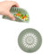 Silicona Protector de Drenaje, 1 Pcs Coladores de Drenaje, Coladores de Desagüe, Cubierta de Desagüe de Ducha, Filtro de Drenaje, para Fregadero, Cocina, BañO(Verde)