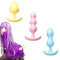 Qoosea Plug Anales in Silicona, Plug Anal Set Ano Masturbatore para Mujer y Hombre Jugetes Sexuales Butt Plug Tapones Anales Tamaño S+M+L