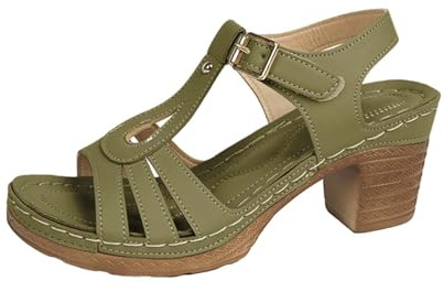 Generiska sandaler sommarsandaler damer kilklack damer tåseparator trekking breda fötter sommar gladiator ortopedisk modern för utomhus och vandring