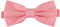 Ladeheid Herren Schmale Fliege M (12cm x 6cm), Puderrosa, 12cm x 6cm