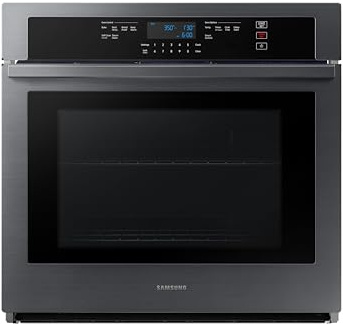 SAMSUNG 30 Smart Single Wall Oven, Black Stainless Steel, NV51T5511SG/AA