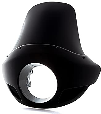 Fairing Headlight Surround and Tinted Windshield Kit | Compatible With Harley-Davidson Sportster and Dyna Models
