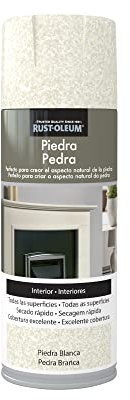 Rust-Oleum pintura efecto Piedra en spray Piedra Blanca 400 ml