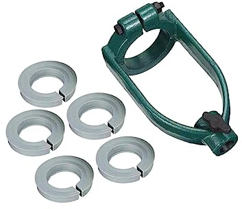 IEUDNS Woodworking Mortise and Tenon Punching Fixture, 65mm Square Tenon Machine Converter, Drill Press Mortising Attachment for logs, Furniture, Bench, green