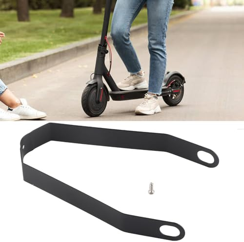 Ninebot G30 Staffa Parafango Monopattino, Parti di Ricambio di Aggiornamento Del Supporto Parafanghi Posteriori Scooter Elettrico In Lega di Alluminio, per Xiao.Mi Ninebot Kickscooter Max G30 (Nero)