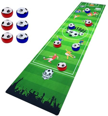 Tabletop Brettspiel Set, Shuffleboard Tabelletop Spiele, Shuffleboard Bowling Fußball Tischspiele Interaktive Tabletop Brettspiele für Kinder und Erwachsene, Brettspiele (Fußball Spiele)