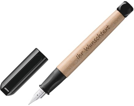 Lamy Füllfederhalter ABC Sonderedition black, inkl. Laser-Gravur (A Feder)