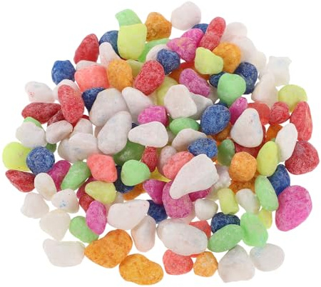 DIYEAH Paquete de 1 paquete de piedras en miniatura: 1 kg de guijarros para paisajismo, ideales para macetas hidropónicas, peceras para peces betta y como grava decorativa para rellenar macetas y