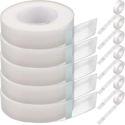 SOESFOUFU 12 Rolls of White Pe Wound Tapes Lightweight First Aid Bandages Easy to Fix Joints Tape for Wound Care and Trauma Treatment