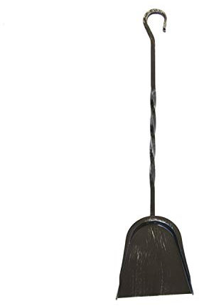 TREVI- PALETTA FORGIATA PER CAMINO CM 60 IN FERRO BATTUTO