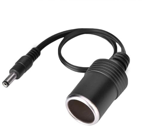 Cigarette Lighter Adapter Socket to Car Cigarette Lighter Socket 1~12 V Power Cable Power Bank 12 V DC Output Anderson Socket Housing Gun Cigarette Lighter Case Power Cable for Car Jack 12 V