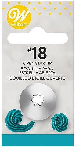 Wilton Punta aperta a stella per decorazioni di torte 18