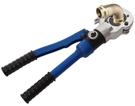 8-10T Pinza a pressa idraulica in rame a mano per tubi di rame, tubo di rame, 1/2 3/4 1 pressa a mano in pelle, pinza di crimpatura idraulica Rebar Pliers tubo idraulico pressatrice