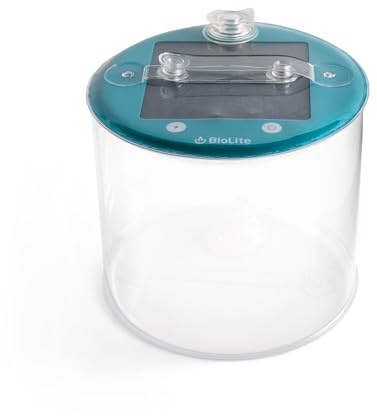 BioLite Luci Original Solar Inflatable Camping Lantern, Clear