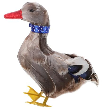 ifundom Canard Artificiel Décoration D'Extérieur Statue De Canard Décoration Figurine De Canard Simulation Canetons Figurines Canard Décoration Jaune Jardin Sculpture