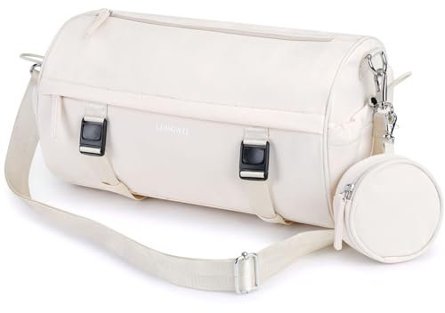 LAIMEIWEE Bolsa pequeña de gimnasio para mujer y hombre, bolsa de viaje de 11L con bolsillo húmedo y soporte para esterilla de yoga, bolsas deportivas de entrenamiento para fitness, baile, natación