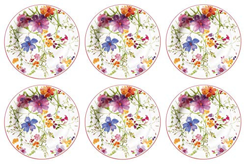 Villeroy & Boch MARIEFLEUR frukosttallrik Ø 21,5 cm, set med 6 porslin