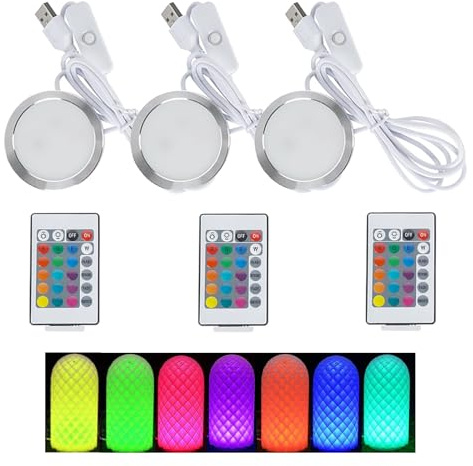 3D-skrivare LED-lampor sats för Bambu Lab A1/A1 mini/P1P/P1S/X1C, 3 stycken