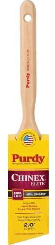 Purdy 144552920 Chinex Elite Glide - Pennello da pittura, fascia angolare, scanalato, 5 cm
