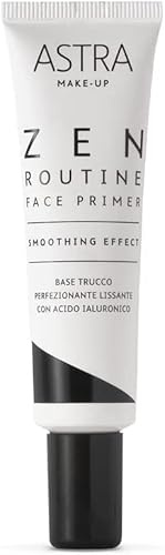 ASTRA MakeUp ZEN Routine Face Primer Smoothing Effect Base MakeUp Perfektionierende Lissant mit Hyaluronsäure 10 ml