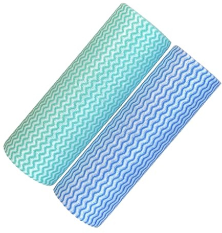 COLLBATH 2rollos Paños De Cocina Desechables Prácticos y Fáciles De Desechar Para Lavar Platos y Cuencos Limpieza De Cocina