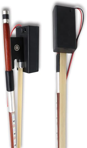 Arco Per Violino Professionale Per Strumento A Cor Arco Luminoso Per Violino Con LED 4/4 Accessori Per Strumenti Musicali