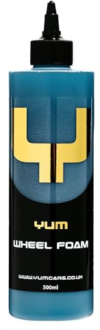 YumCars Yum Wheel Foam – Thick pH Neutral Foaming Cleaner for Wheels, Tires & Wheel Arches – Safe on Coated Surfaces & Finishes – Designed for Contactless Cleaning and Maximum Coverage – 500ml Bottle