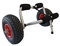 Riber Kayak Trolley - Ideal for Canoes / Kayaks / iSUP's / Stand Up Paddle Boards / Surf Boards - 38kg Capacity - Weighs just 2.75kg inc. kick stand - Pneumatic tyres - Model 4022