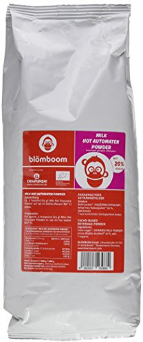 Blömboom - Milk Hot Chocolate Automaten Powder Bio (1000 g), Vollmilch Trinkschokolade, heiße Schokolade