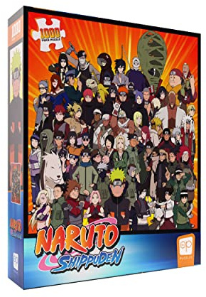 Naruto “Never Forget Your Friends” 1000 Piece Jigsaw Puzzle | Collectible Puzzle Featuring Artwork of Naruto Uzumaki & Characters from The Anime Show | Officially-Licensed Naruto Merchandise