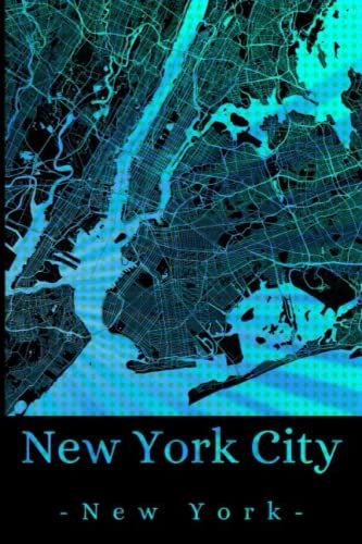 New York City New York: Your city, your region, your home! | Composition Notebook 6x9 plaid 120 pages